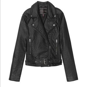 Victoria’s Secret faux leather Moto Jacket M